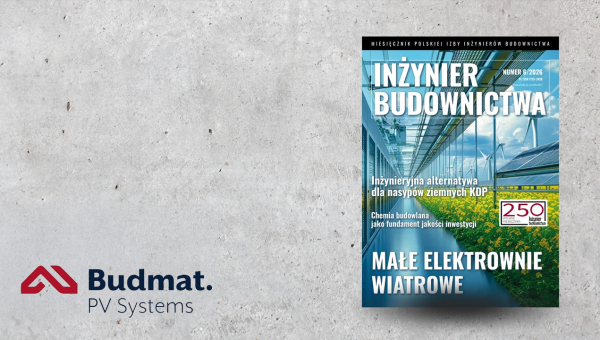 Budmat PV Systems w miesięczniku „Inżynier Budownictwa”